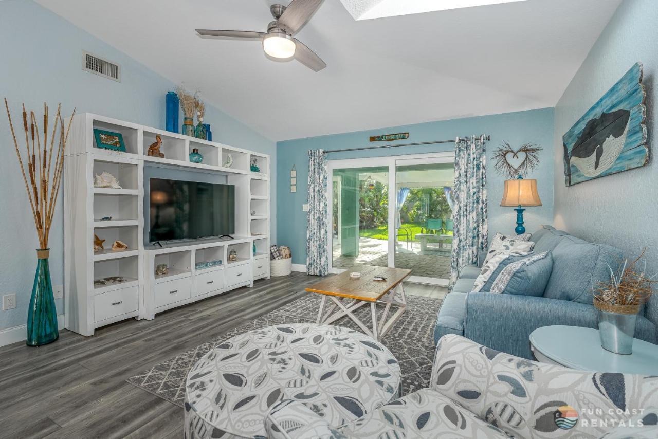 Dog Friendly Home Wprivate Fenced Yard, Garage & Fire Pit Steps To The Beach! ニュー・スマーナ・ビーチ エクステリア 写真