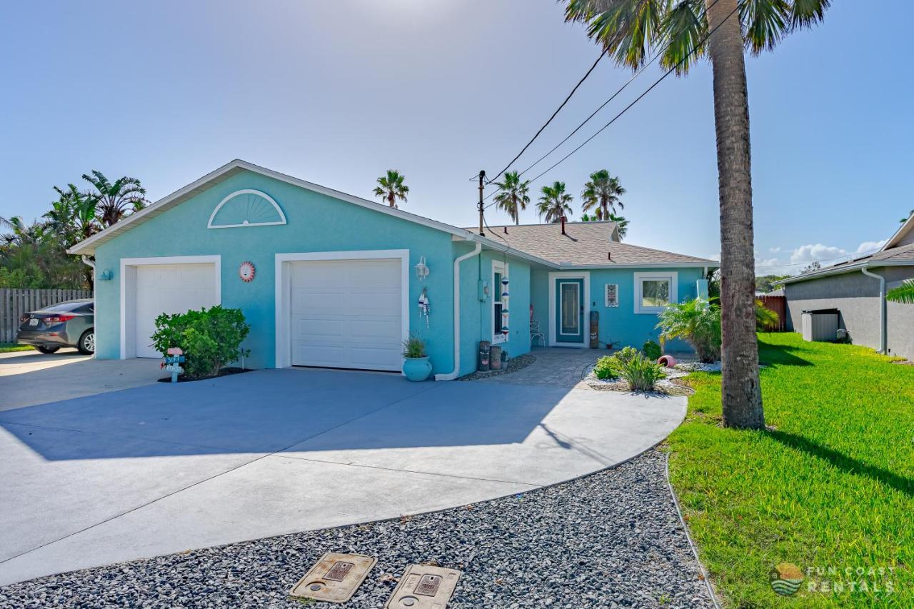 Dog Friendly Home Wprivate Fenced Yard, Garage & Fire Pit Steps To The Beach! ニュー・スマーナ・ビーチ エクステリア 写真
